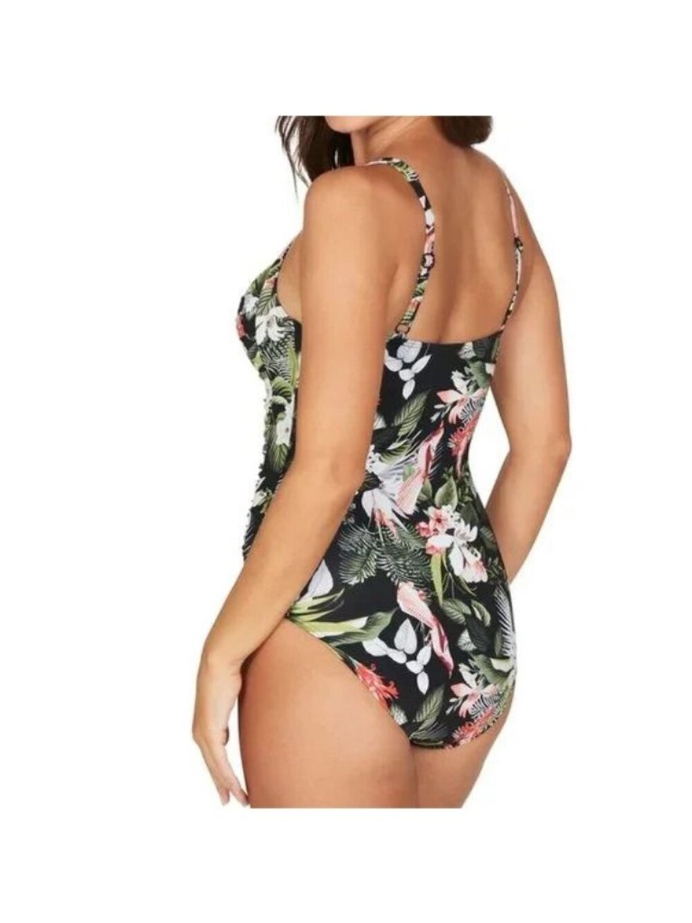 Nip Tuck Tummy Control One Piece Swimsuit Joann Size 4 US - New with Tags - Picture 2 of 2